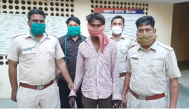  उदयपुर पुलिस ने भाई की हत्या के आरोपी को 24 घंटे में पकड़ा
