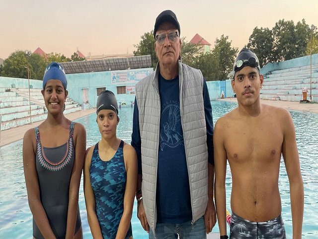 राजस्थान का प्रतिनिधित्व करेगे महाराणा प्रताप खेलगांव के तैराक