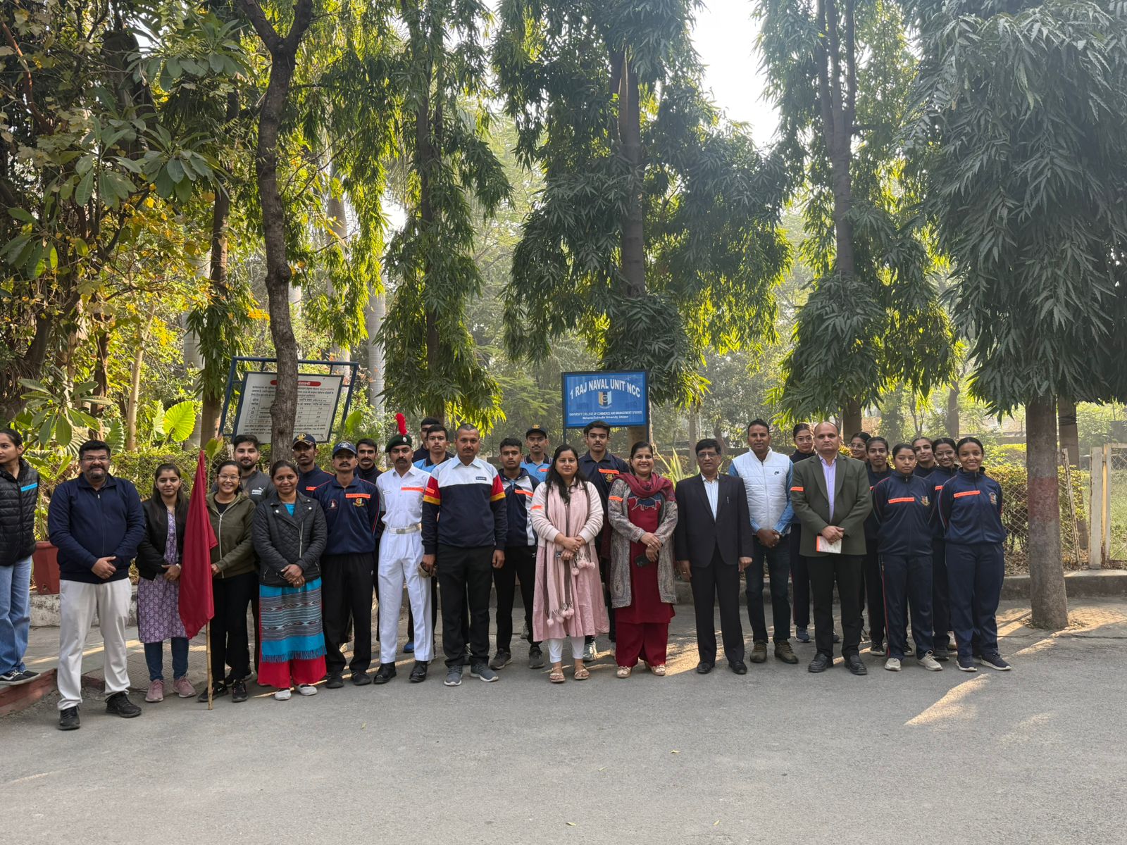 कॉमर्स कॉलेज में  “रन फॉर स्वदेशी” का आयोजन