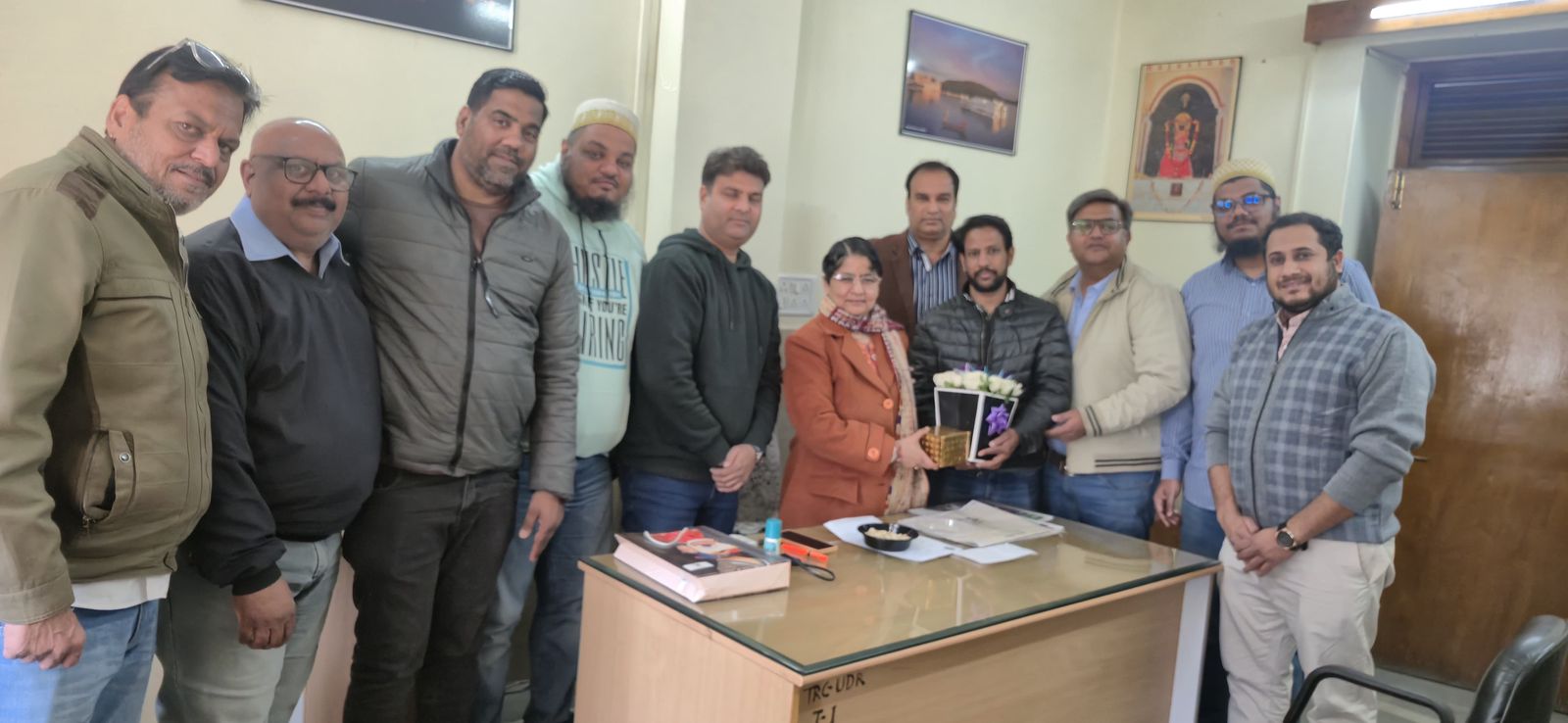 ट्रैवल एजेंट एसोसिएशन का प्रतिनिधिमंडल मिला टूरिज्म डिप्टी डायरेक्टर से