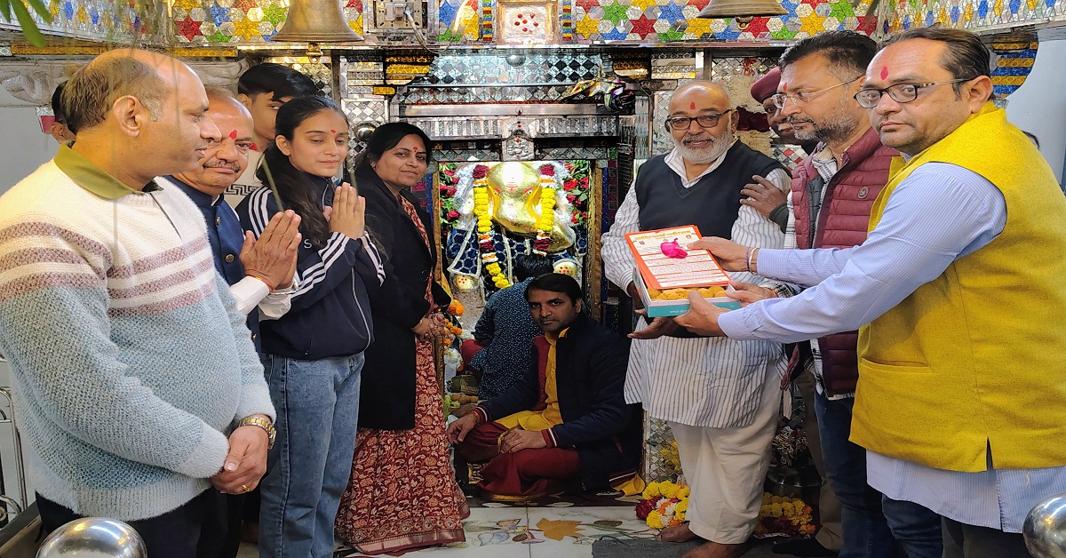 उदयपुर में आदित्यार्क महोत्सव 14  को, बोहरा गणेशजी को पहला निमंत्रण दिया
