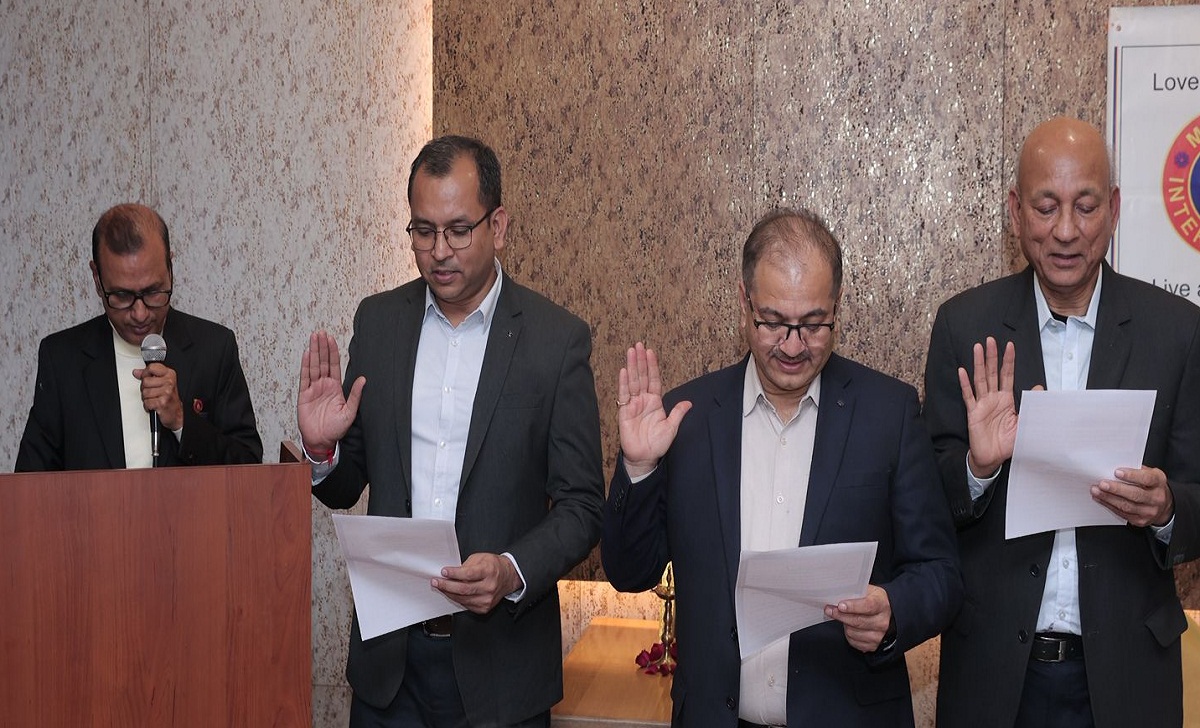 महावीर इंटरनेशनल दक्ष उदयपुर का शपथ ग्रहण समारोह