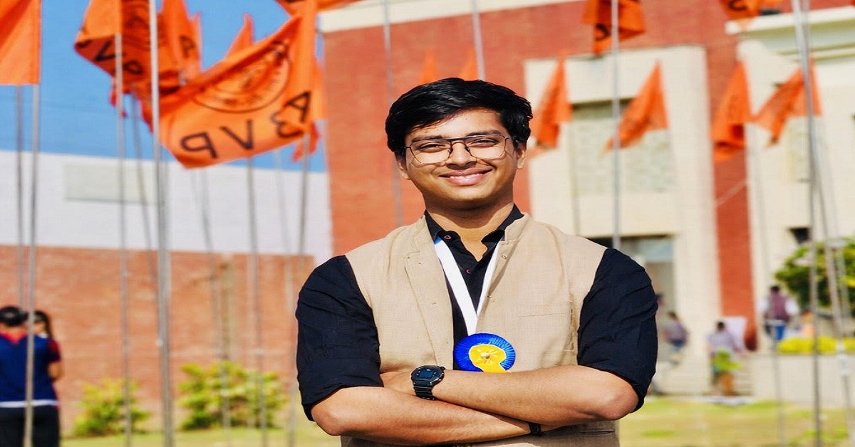 उदयपुर के पार्थ दीक्षित ने नागपुर में युवा संसद में किया प्रतिनिधित्व